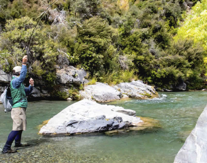 Casting to Trout NZ